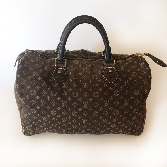 Louis Vuitton mini lin speedy 30 - Picture 1 of 10